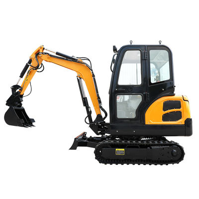 Μικρός Digger εκσκαφέων Hightop 2000kg μίνι υδραυλικός με μπροστινό ανοικτό στενό παραθύρων