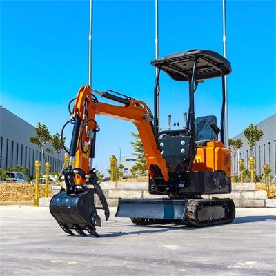 CE EURO5 μηχανών συμπαγής μίνι Digger 360 εκσκαφέων HT10G Hightop μίνι περιστρέφεται