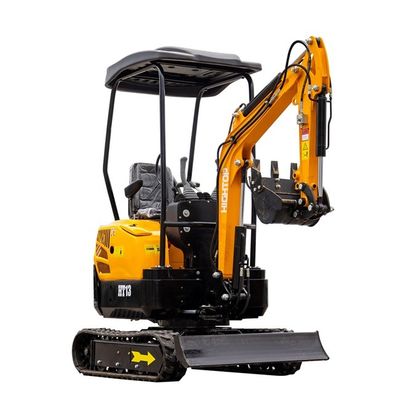 CE EURO5 συμπαγής μίνι Digger εκσκαφέων HT13 μηχανών 1300kg Hightop μίνι