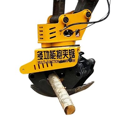 Αξεσουάρ Forestry Grab Excavator Hydraulic Grapple Saw Cut Wood cutter