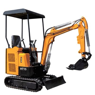 Γυριστική ταχύτητα 11rmp Crawler Mini Excavator Πολυδιάστατη λειτουργικότητα Συμπληρωματικός σκάφτης