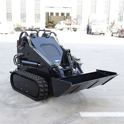 636mm τροχοπέδης Mini Skid Steer Loader Σύνθετο σχεδιασμό Βελτιωμένη ελιγμό