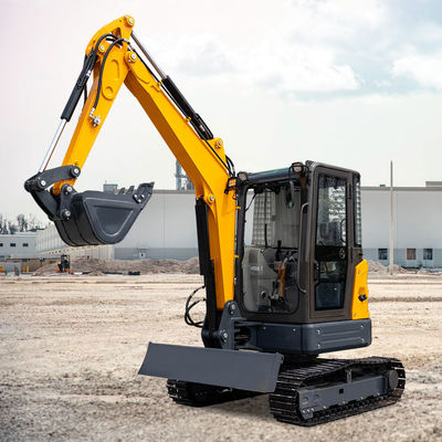 Μίνι Εκσκαφέας Hightop με Βάρος Λειτουργίας 3500kg 885mm Ονομαστική Ισχύς 18.5KW