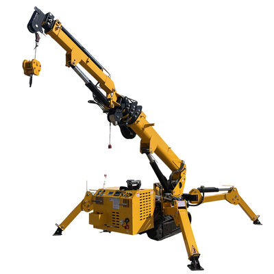 HTSC300-3 τ Crawler Spider Crane με μέγιστη ακτίνα εργασίας 10,5μ